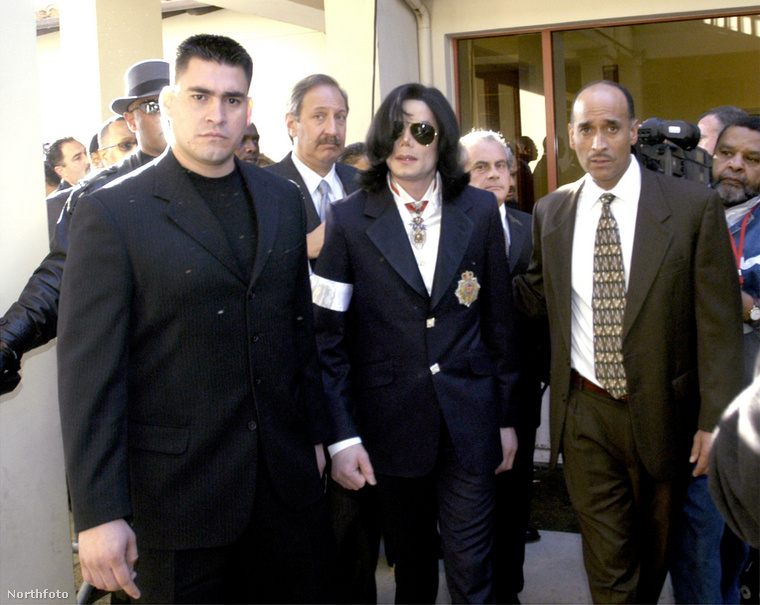 Michael Jackson a bíróságon (Fotó: Rafael Maldonado/Santa Barbara N / Northfoto)