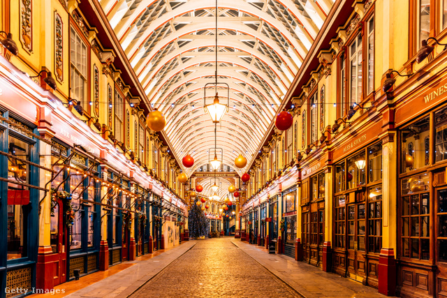 A Leadenhall Marketet egy Harry Potter rajongó se hagyhatja ki!