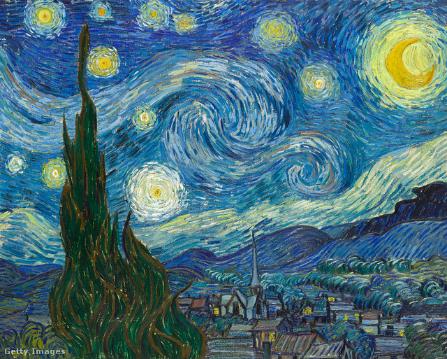 Van Gogh ecsetkezelése és színei azonnal felismerhetővé teszik képeit