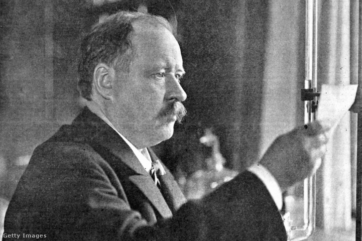 Svante Arrhenius a laboratóriumában