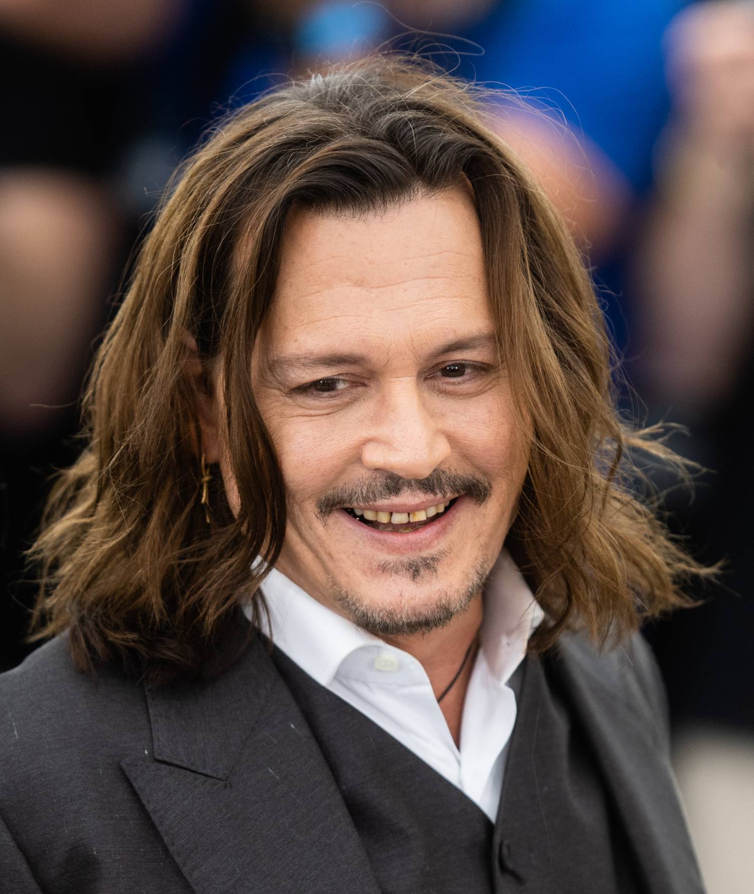 Johnny Depp így festett a 2023-as cannes-i filmfesztiválon.