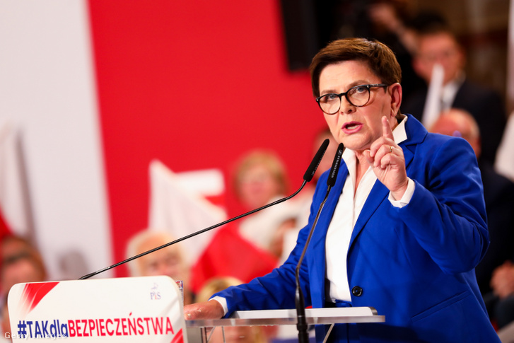 Beata Szydlo Krakkóban 2024. június 7-én