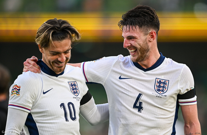 Declan Rice és Jack Grealish