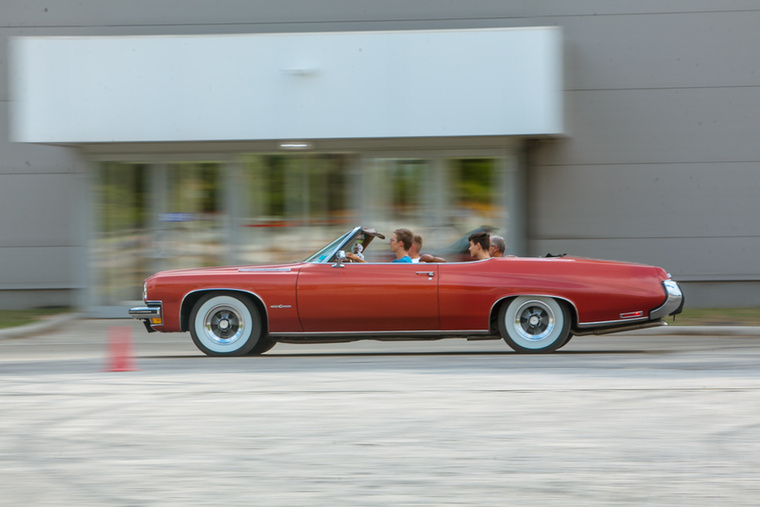 Személyes kedvencem az 1973-as Buick Centurion Convertible volt, ami csodálatos reprezentációja az Egyesült Államok akkori autóiparának.