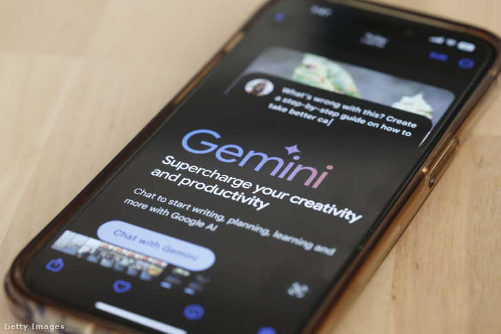 A Google Gemini mesterségesintelligencia-chatbot