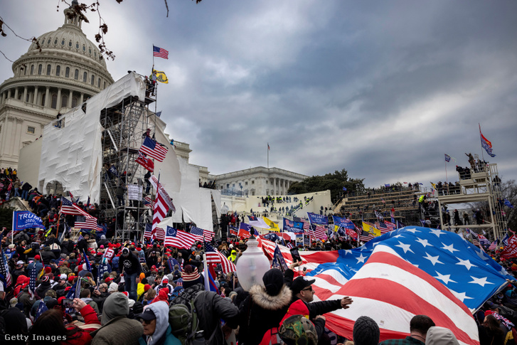 A Capitolium elleni támadás 2021. január 6-án Washingtonban