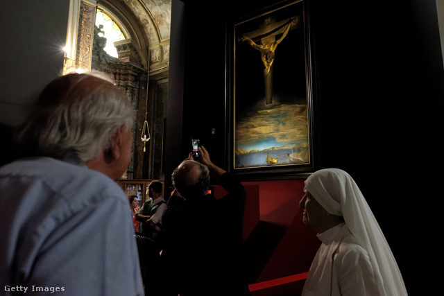 Római templomban is kiállították a korábban botrányosnak tartott képet