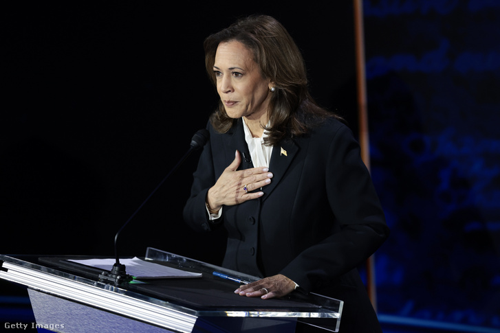 Kamala Harris 2024. szeptember 10-én