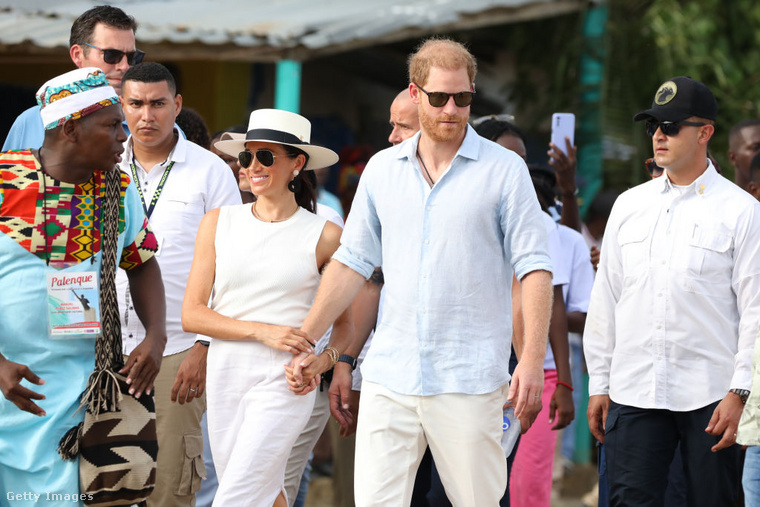 Az egyik forrás szerint Meghan Markle „magassarkús diktátorként” viselkedik, és az alkalmazottak közül többen is félnek tőle. (Fotó: Vizzor Image / Getty Images Hungary)