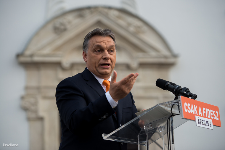 Orbán Viktor Győrben