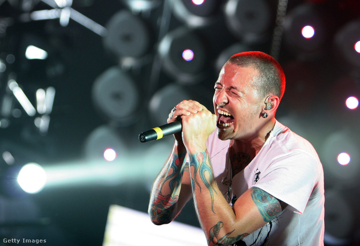 Chester Bennington 2007. július 7-én