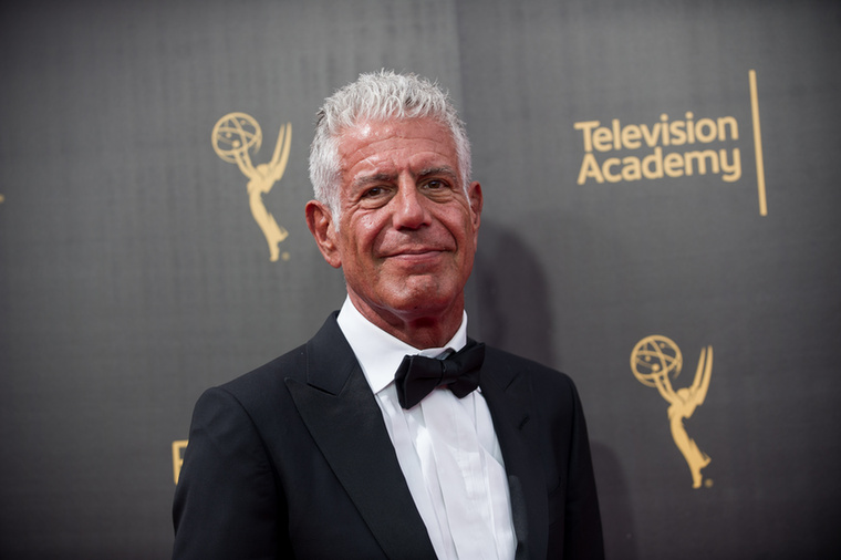 Anthony Bourdain sztárséfre 2018