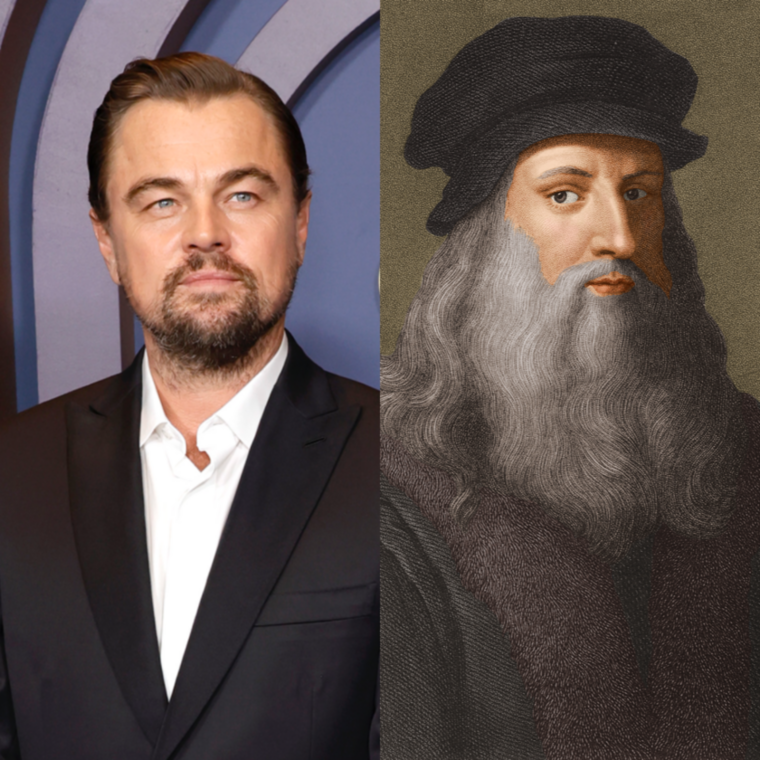 Leonardo DiCaprio nevének eredetét lehetett tán a legkönnyebben kitalálni, hiszen a színész többször is nyilatkozott arról, hogy a szülei a reneszánsz festő, Leonardo da Vinci után nevezték el őt.„Az apám elmesélte, hogy a nászútjukon betértek a firenzei Uffizi Galériába