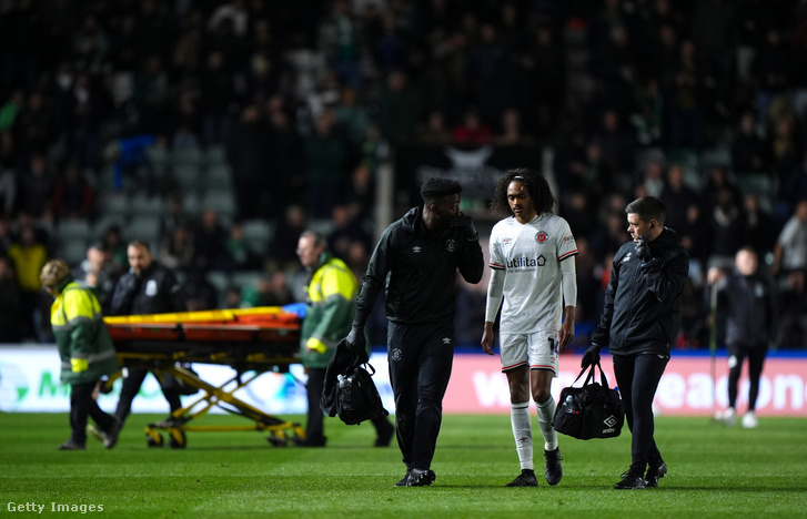 Tahith Chong a Plymouth-Luton mérkőzésen 2024. szeptember 27-én