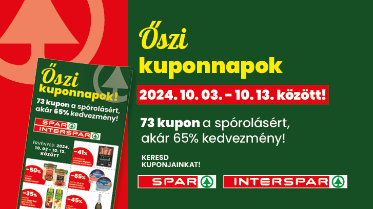 20241003 SPAR oszi kuponnapok 727x409 Index cikkbe