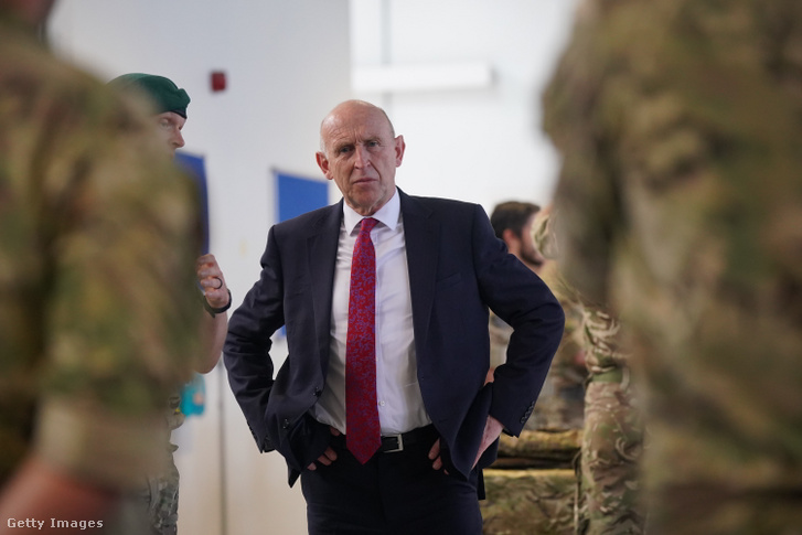 John Healey brit védelmi miniszter 2024. október 2-án