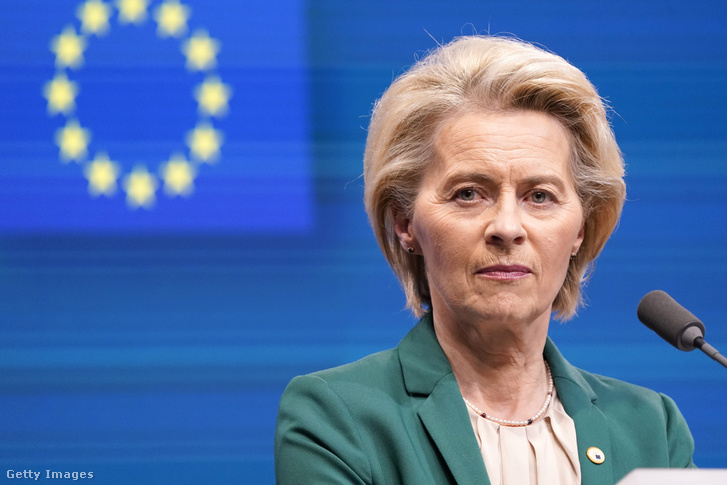 Ursula von der Leyen 2024. április 18-án