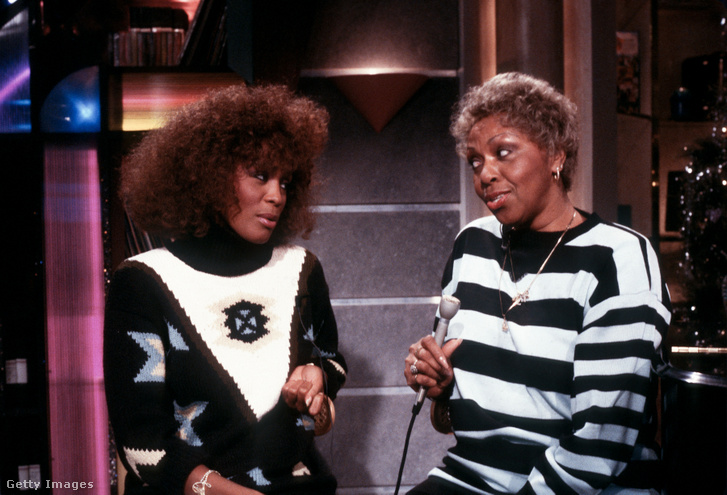 Whitney Houston és Cissy Houston 1986. december 9-én New Yorkban