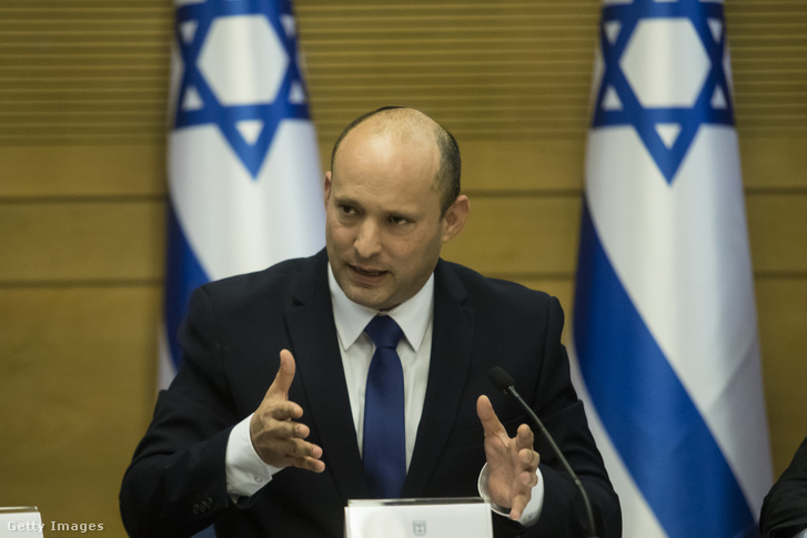 Naftali Bennett volt miniszterelnök 2021. június 12-én