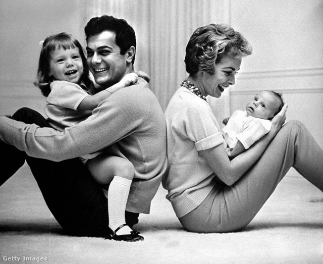 Tony Curtis Janet Leigh-vel még családot is alapított, mégsem tudtak megmaradni egymás mellett