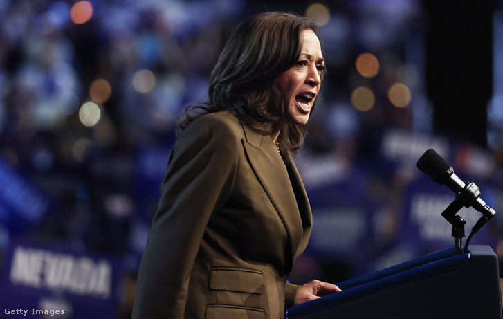 Kamala Harris 2024. szeptember 29-én Las Vegasban, Nevadában