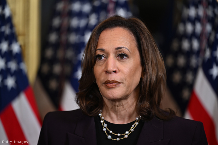 Kamala Harris 2024. július 25-én