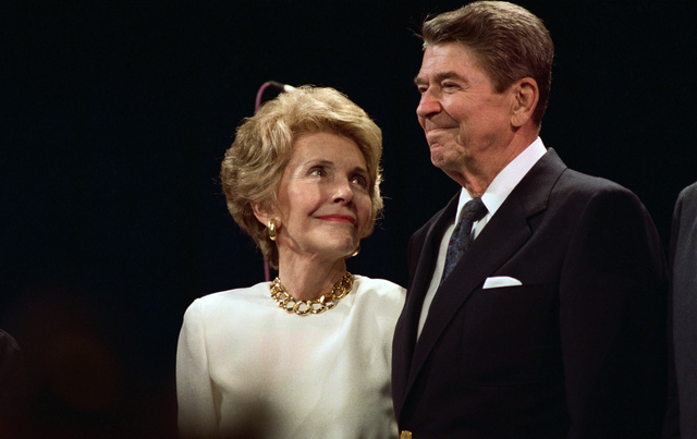 Nancy Reagan folyton aggódott férjéért