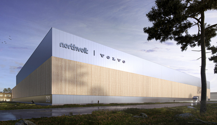 artists-impression-of-volvo-and-northvolt-battery-plant-planned-