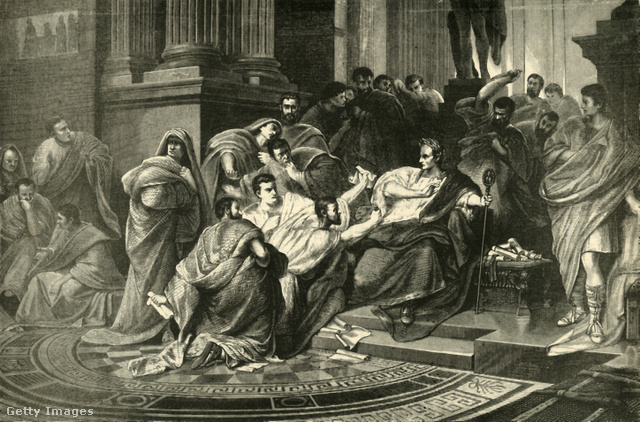 Merénylet Julius Caesar ellen