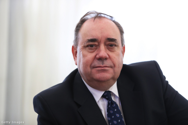 Alex Salmond 2018. augusztus 24-én Edinburghben, Skóciában