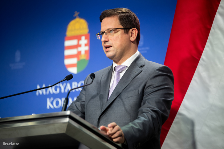 Gulyás Gergely 2024. október 16-án