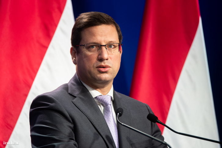 Gulyás Gergely 2024. október 16-án