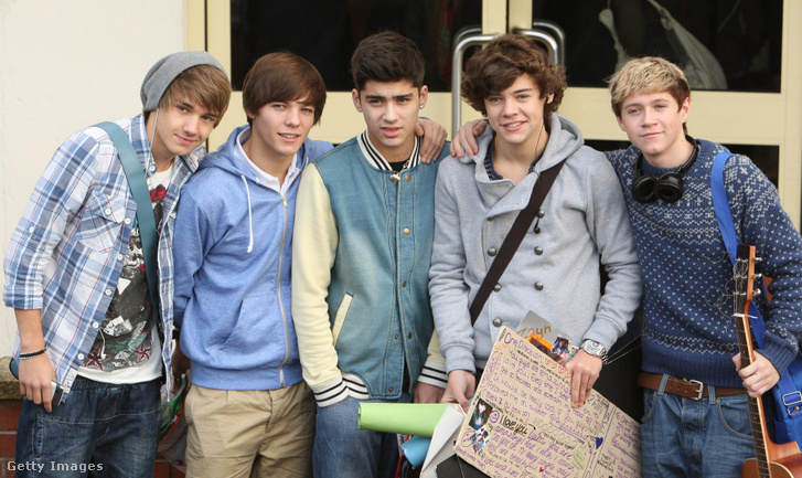 A One Direction zenekar 2010-ben