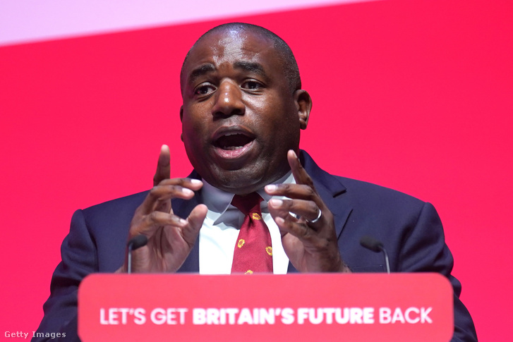 David Lammy 2023. október 9-én