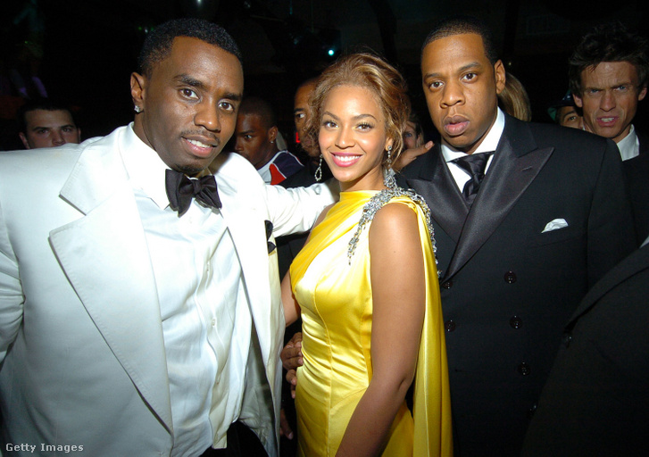 P. Diddy, Beyoncé és Jay-Z 2004-ben.