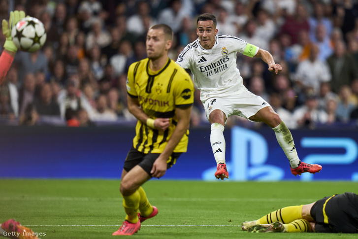 Lucas Vázquez az első félidőben kifejezetten pocsékul játszott, majd rúgott egy hatalmas gólt