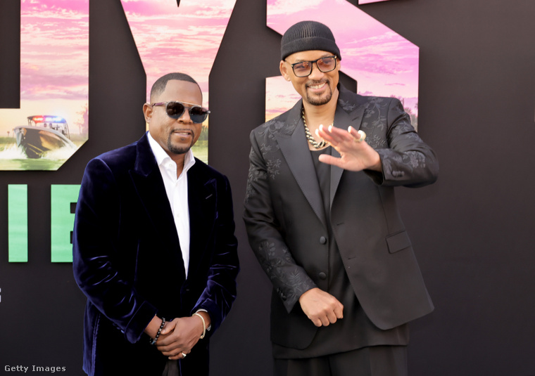 Martin Lawrence és Wills Smith a Bad Boys 4. részét népszerűsíti. (Fotó: Kevin Winter / Getty Images Hungary)