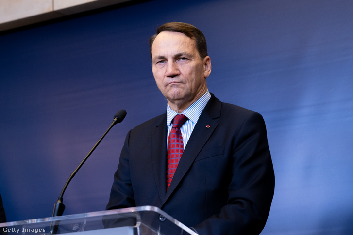 Radoslaw Sikorski lengyel külügyminiszter 2024. október 23-án