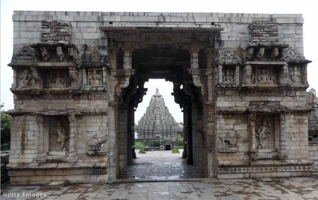 Chittorgarh India legnagyobb erődítménye, amely még romjaiban is tiszteletet parancsoló