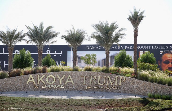 Donald Trump golfklubja Dubajban