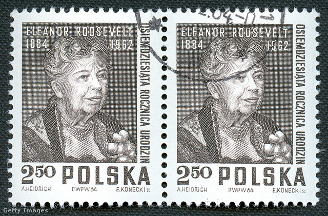 Eleanor Roosevelt szerte a világon példakép a mai napig