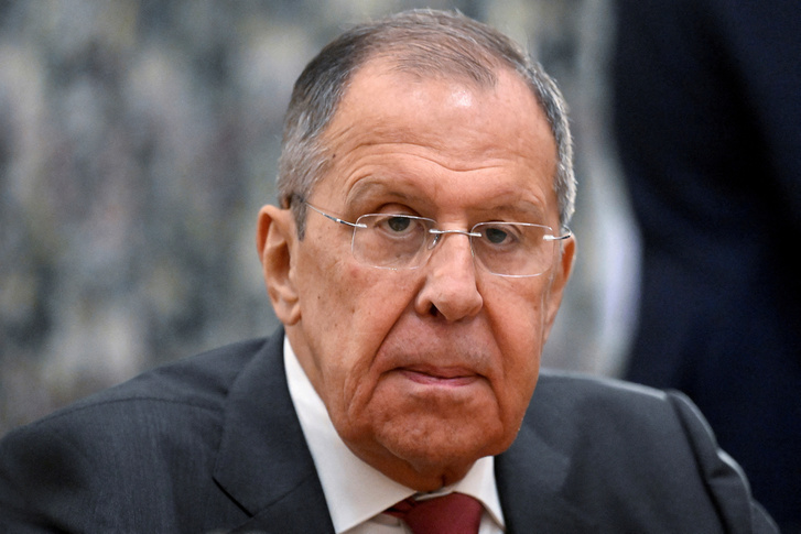 Szergej Lavrov orosz külügyminiszter Moszkvában, Oroszországban 2024. október 28-án