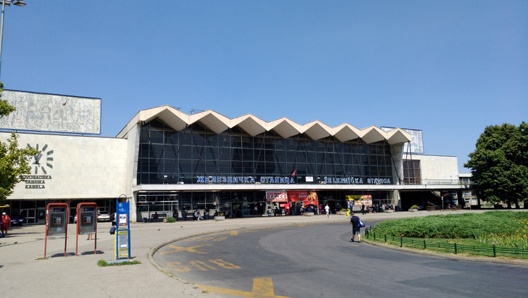 Novi Sad railway station 2021