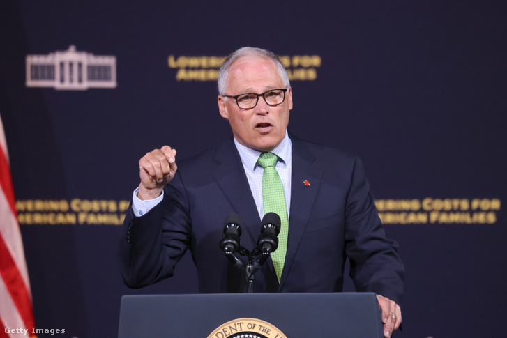 Jay Inslee, Washington állam kormányzója 2022. április 22-én