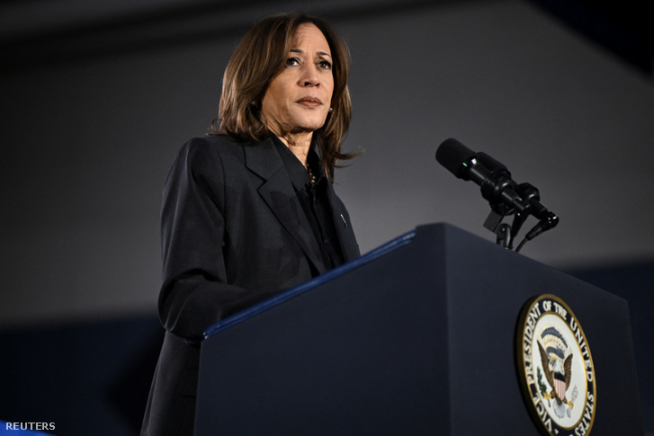 Kamala Harris 2024. november 1-jén