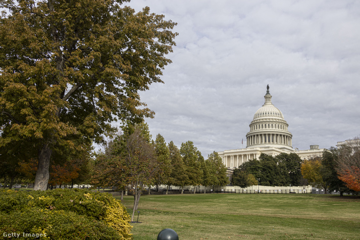 Az amerikai Capitolium 2024. november 4-én