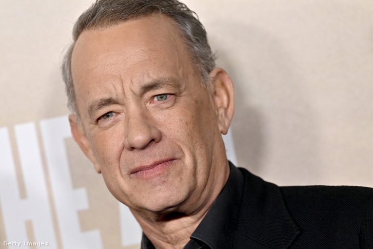 Tom Hanks 2024. január 10-én Los Angelesben, Kaliforniában