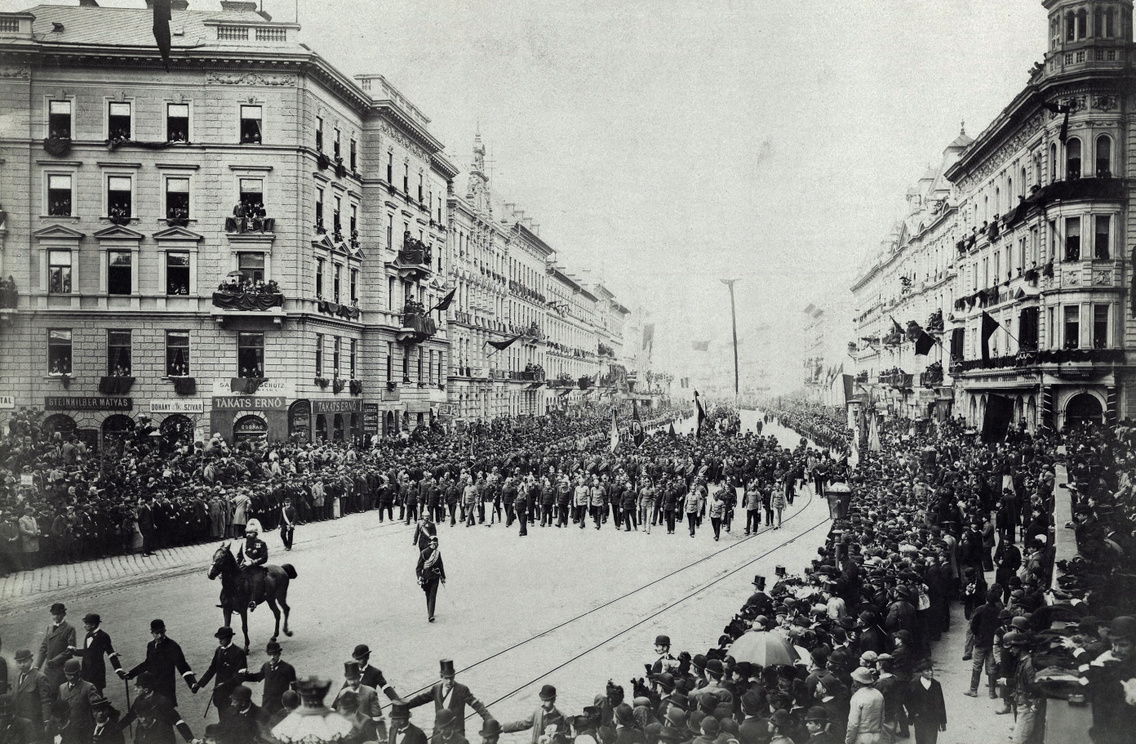 A temetési menet