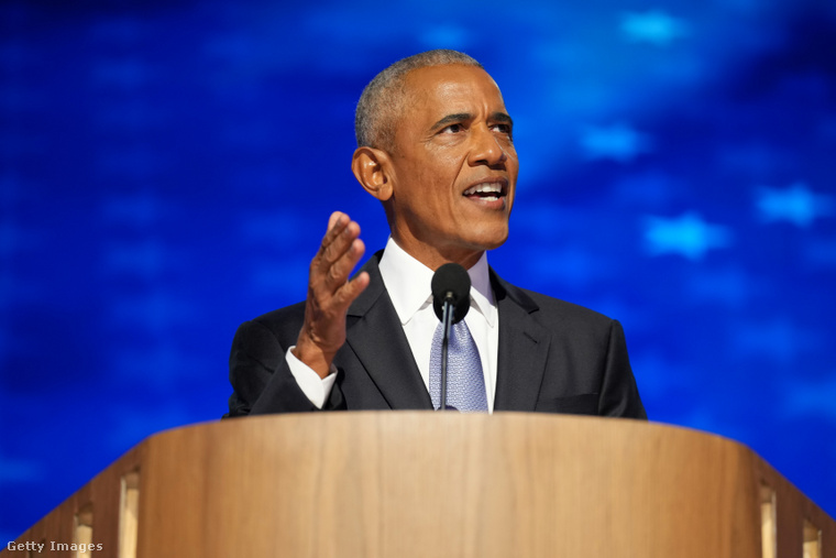 Barack Obama. (Fotó: Andrew Harnik / Getty Images Hungary)