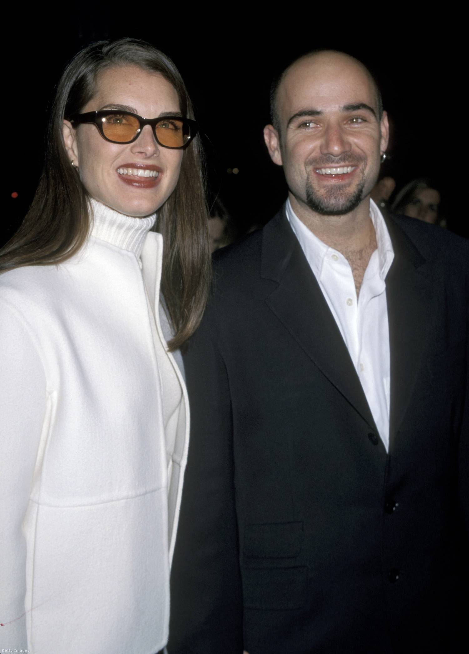 Brooke Shields és Andre Agassi két évig voltak házasok.